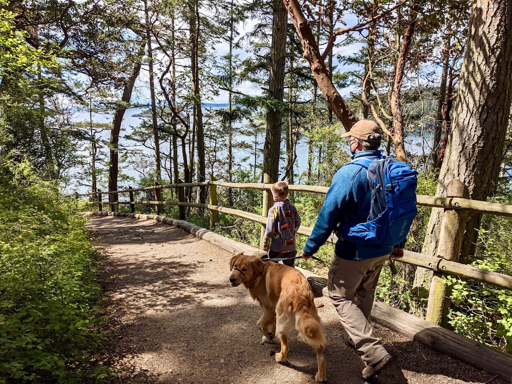 Goose Rock Hike At Deception Pass, Whidbey Island, Washington