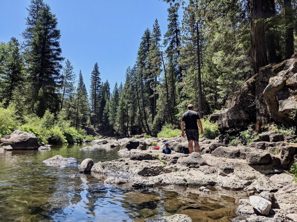 McCloud River Fowlers Campground Northern California