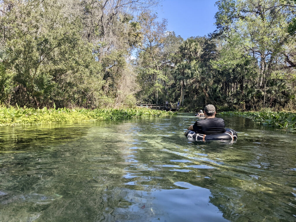 Rock Springs Run family tubing fun Florida