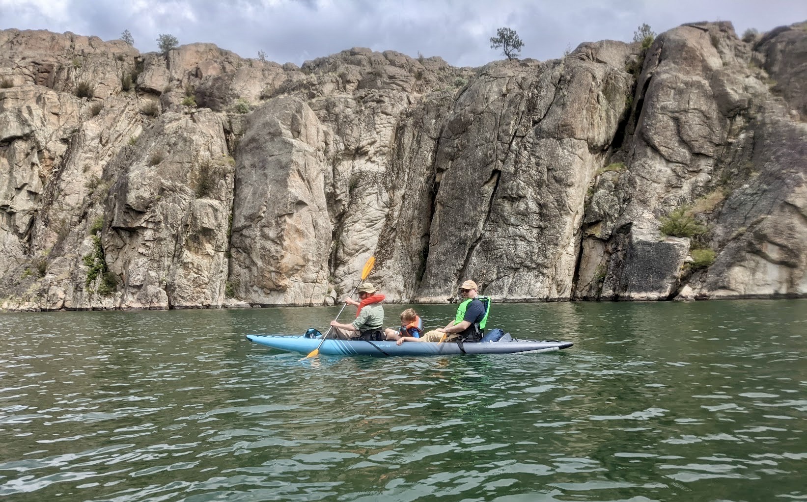 Banks Lake, Washington: Kayaking Northrup Point and Lover's Lane