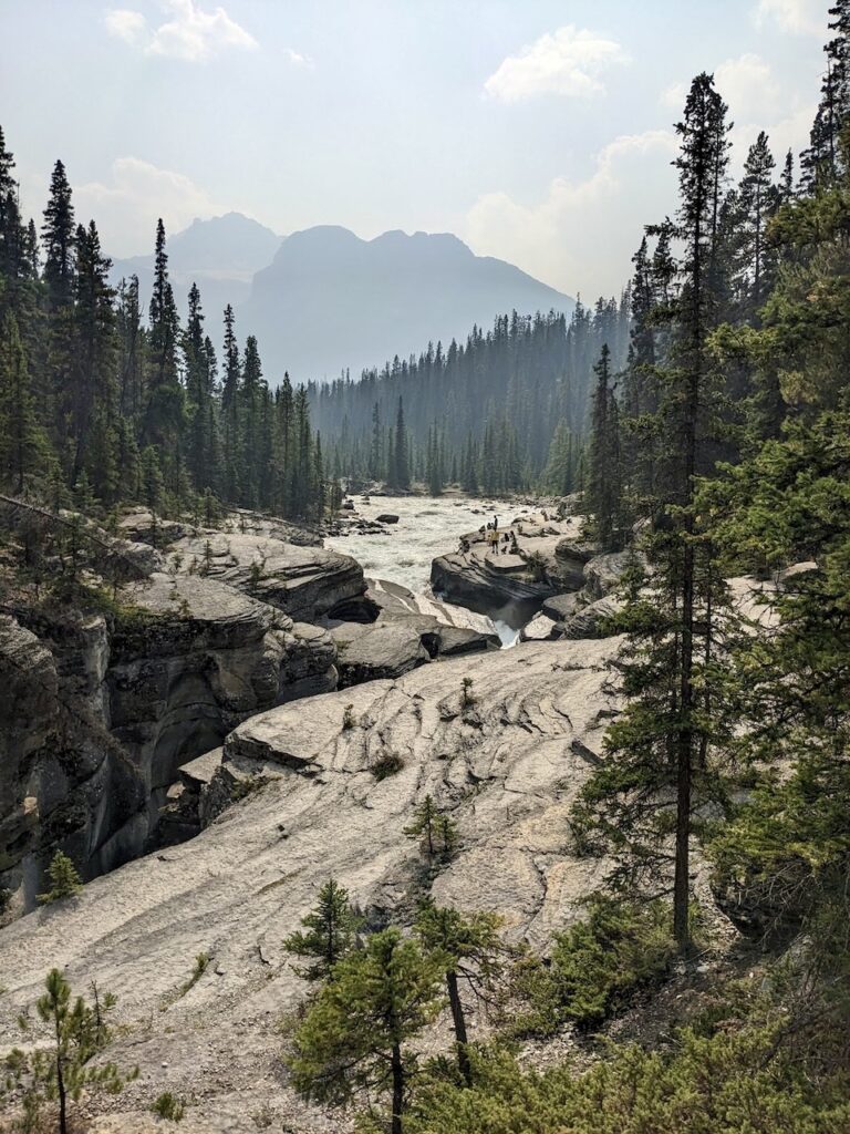 Mistaya Canyon Banff National Park