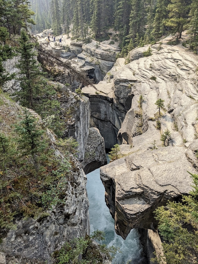 beautiful Mistaya Canyon Banff National Park Canadian Rockies